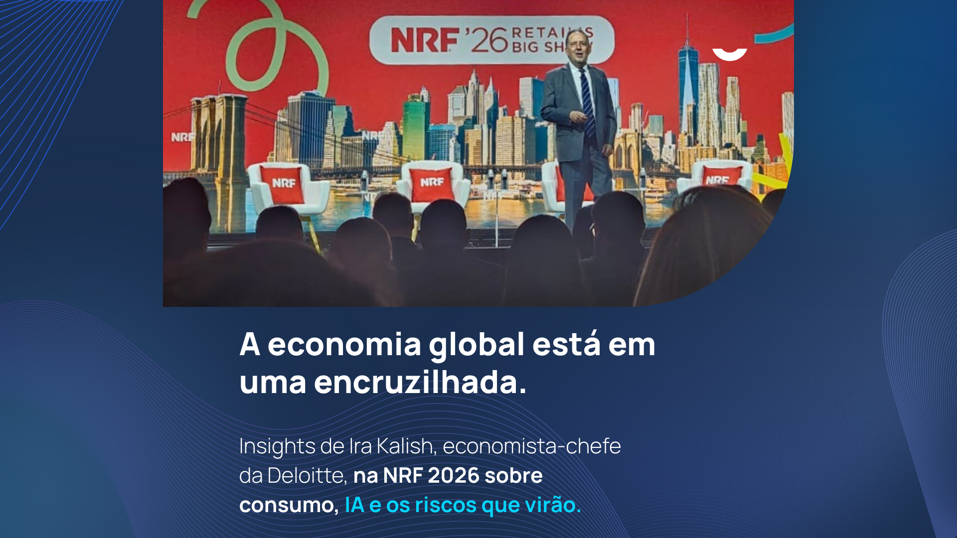 A economia global enfrenta polarização, incerteza e novos desafios. 
